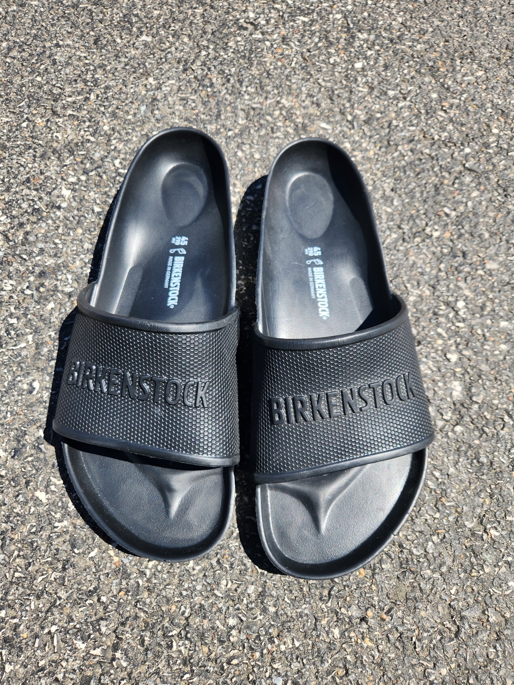 Birkenstock Black Slide Sandals